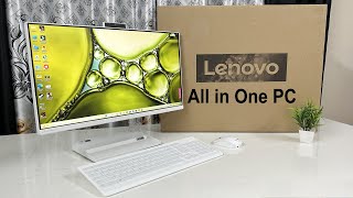 Lenovo  All in One PC  Unboxing amp Review 2023🌹🌻🌷🌼 [upl. by Lobiv]