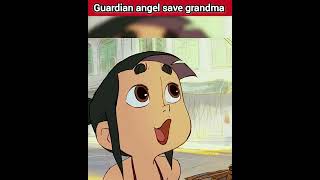 Guardian angel save grandma 😱 shorts viral [upl. by Adnirak]