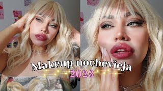 Makeup Nochevieja✨️🎄2023 makeup makeuptutorial 🫶🌷🎉christmas [upl. by Eirrotal765]