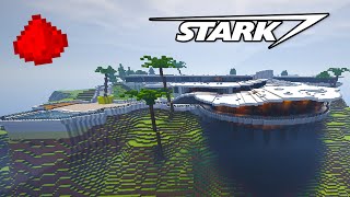 STARK MANSION IN MINECRAFT w 500 Command Blocks  Command Block House [upl. by Kenaz]