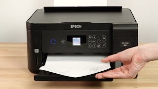 Epson WorkForce ET2750 Cleaning the Print Head [upl. by Seniag]