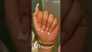 Choisis tes ongle🤍 ongles abonnetoi [upl. by Atidnan]