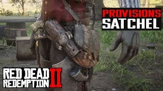 Red Dead Redemption 2  คราฟกระเป๋าใบใหม่ แบบที่ 4 Craft Provisions Satchel [upl. by Nobie]