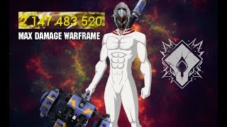 Warframe  easiest way to reach 2 BILLION damage XAKU x ARKA TITRON  Steel Path ONETAP Solo Build [upl. by Kelam]