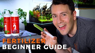 AQUARIUM PLANT FERTILIZER  Beginner Guide [upl. by Anneuq]