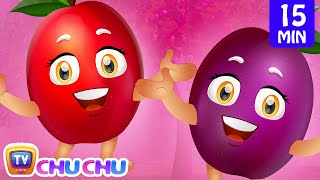 Plum Song  Learn Fruits for Kids  Fruits Songs Collection  ChuChu TV Nursery Rhymes amp Kids Songs [upl. by Edythe]