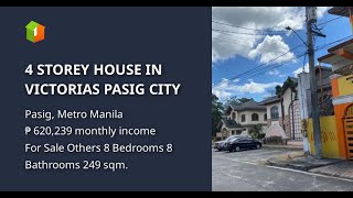 4 STOREY HOUSE IN VICTORIAS PASIG CITY [upl. by Horick]