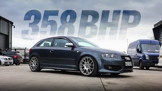 358BHP amp 475FTLBS Audi A3 BKD Quattro [upl. by Bal]