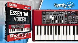 NORD ELECTRO 5  ESSENTIAL VOICES  CHORALE SOUNDS SOUND BANK [upl. by Eznyl]