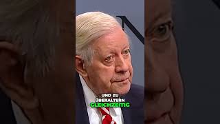 Russlands Bevölkerungsdichte ebenfalls am schrumpfen und altern Altkanzler Helmut Schmidt [upl. by Adrian]