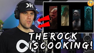 THE ROCK CAN RAP  Rapper Reacts to Tech N9ne  Face Off Joey Cool King Iso amp Dwayne Johnson [upl. by Yentrac483]