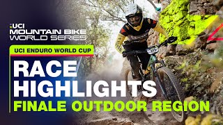 Enduro Race Highlights  Finale Outdoor Region  UCI Mountain Bike World Series [upl. by Kerrill]