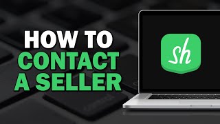 How to Contact a Seller on Shpock Quick Tutorial [upl. by Linus795]