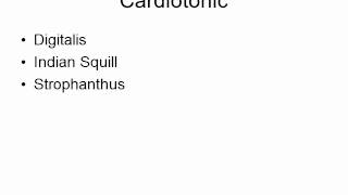 Classification of Glycosides On Basis of their Therapeutic Activity or Uses [upl. by Gay]