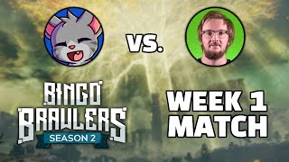 AGGY VS BUSHY  Bingo Brawlers Season 2 Week 1 [upl. by Airehtfele]