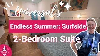 2Bedroom Suite Tour  Universals Endless Summer  Surfside Inn amp Suites [upl. by Aneez]