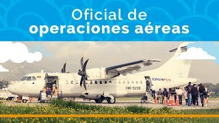 Oficial de operaciones aéreas [upl. by Idoc803]