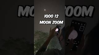 iQOO 12 5G moon zoom test 🌙 supermoon [upl. by Phelgon529]