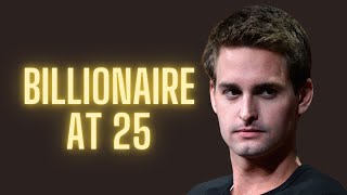 Evan Spiegel From College Dropout to Billionaire [upl. by Analos]