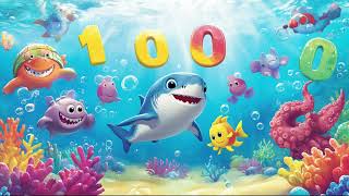 Counting to 10 with Baby Shark and Friends  Fun Counting Song for Kids [upl. by Laehpar336]