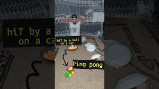 Ping Pong Ball Trick Shot shorts trickshots trickshot [upl. by Joleen]