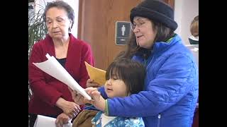 Starring Ceremony at the Unalaska Senior Center 2006 [upl. by Asaph]