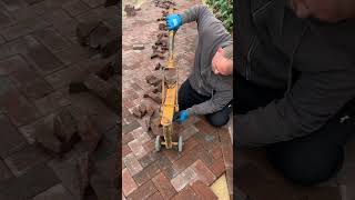 Cutting bricks Pavers construction pavement automobile viral shortsviral [upl. by Nahsaj631]