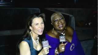 NewYorkFashionTimes Alicia Arden interviews Luenell at Rolling Stone Pre BET Awards Party [upl. by Rennat]