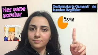 Kodlamalarla Osmanlı’da kurulan Beylikler [upl. by Itnavart552]