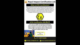 Atex certification explained I An Introduction to ATEX Machinery amp Explosion Protection  9289152686 [upl. by Aneliram]