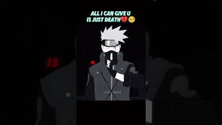 Death is the best Gift for Obito 💔🥺naruto obito kakashi [upl. by Ylenaj]