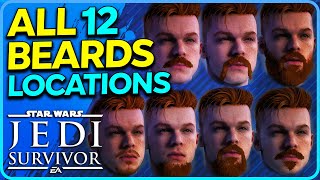 All Beards locations Star Wars Jedi Survivor [upl. by Poree]