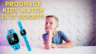 This is Best Kids Smart Watch with Flashlight and Camera  Prograce  Review and Testing [upl. by Nivan917]