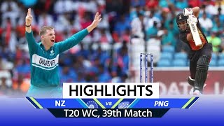 NZ vs PNG Highlights New Zealand vs Papua New Guinea Match Highlights  Full Match Highlights [upl. by Aicilyt]