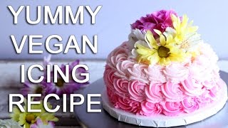 HowTo Make The BEST VEGAN ICING Recipe  With The Edgy Veg [upl. by Liamsi87]