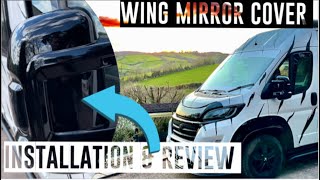 Fiat Ducato Motorhome Wing Mirror Covers Installation amp Review Plus Free Giveaway [upl. by Netta237]