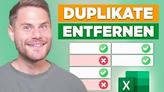 JEDE Art Duplikate in Excel zu entfernen [upl. by Attenwad]