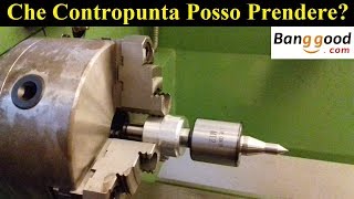 Contropunta Per Lavorazioni Di Testa Al Tornio [upl. by Ahsinan]