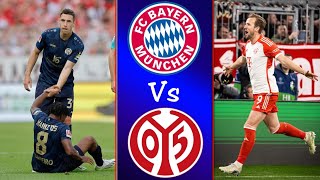 Bayern Munich Vs FSV Mainz  Highlights of 20232024 Germany Bundesliga Gameplay [upl. by Ellehcit]