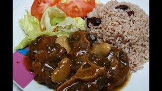 Quick and Easy Oxtail Recipes How To Make Authentic Jamaican Oxtail by Spice King Keith Lorren [upl. by Ardnwahsal]