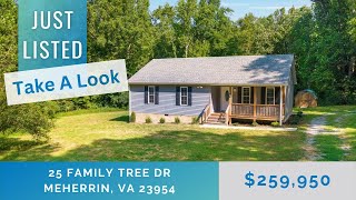 25 Family Tree Dr in Meherrin VA 23954 [upl. by Rebmit]