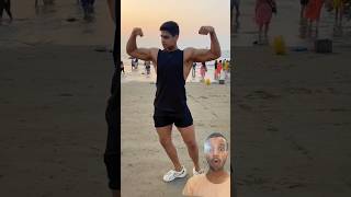 Watch till end mast body beachbody motivation beach [upl. by Rama]