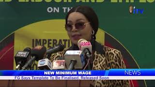 New Minimum Wage FG Says Template To Be Finalised Released Soon [upl. by Florencia798]