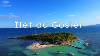 Le Gosier Guadeloupe  Crystal Clear Waters amp Lighthouse Island [upl. by Aiynot217]