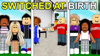 SECRETLY Switched At BIRTH The MOVIE Roblox Brookhaven [upl. by Tobe]