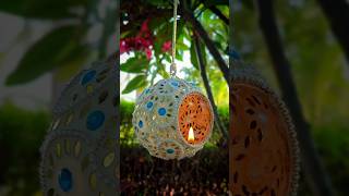 Mosaic Hanging Tealight 🤩 kalaekhaas ytshorts shorts nosaic diwalispecial diwali [upl. by Horton325]