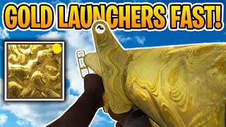 How To Get Gold Launchers FAST The ULTIMATE Launcher Camo Guide Vanguard [upl. by Andris]