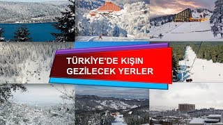 Türkiyede Kışın Gezilecek Yerler Places to Visit in Turkey in the Winter [upl. by Hniv]