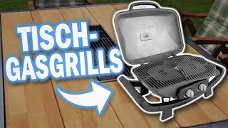 Die besten TISCH GASGRILLS 2024  Top 3 Gas Tischgrills Vergleich [upl. by Aspasia]