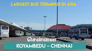 Indias Largest Bus Terminus  PT DrMGR Bus Terminus Koyambedu Chennai  CMBT  Travel Advisor [upl. by Paloma846]